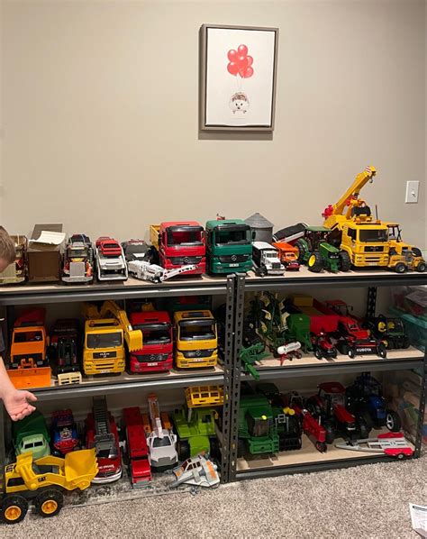 Storage for large bruder trucks farm toys – Artofit