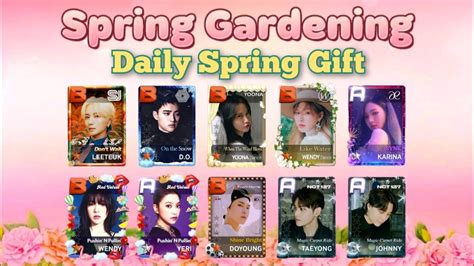 Superstar SMTOWN Daily Spring Picnic Basket Spring Gardening 2023