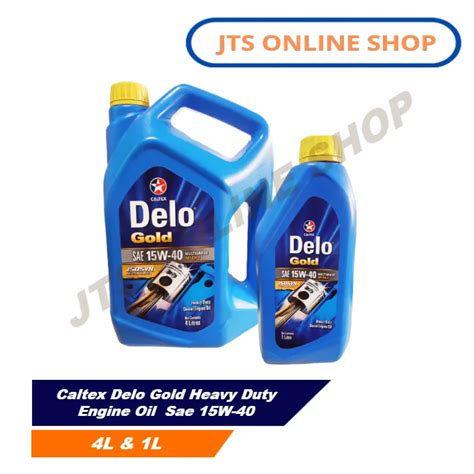 Caltex Delo Gold Heavy Duty Engine Oil Sae 15w 40 Lazada Ph