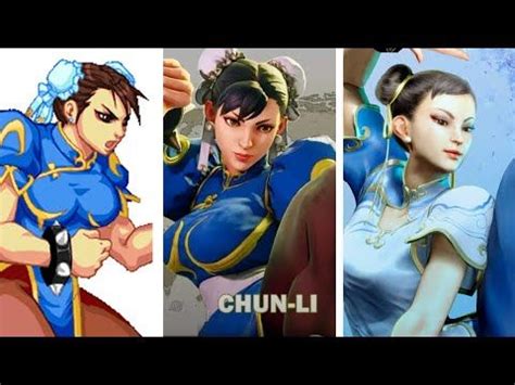 CHUN LI Evolution Street Fighter 2 Street Fighter 6 YouTube Street