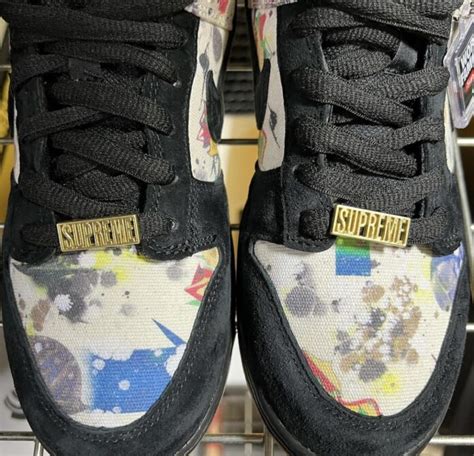 Supreme X Nike Sb Dunk Low Rammellzee Informations Sur La Date De