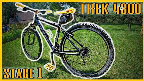 Trek 4300 Upgrades Project Trek Stage 1 Mtb Budget Build Youtube