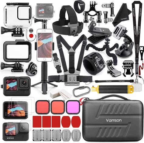 Amazon Vamson Accessories Kit For GoPro Hero 11 10 9 Black