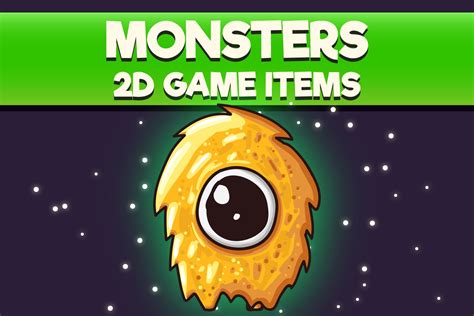 Free Monster 2D Game Items - CraftPix.net