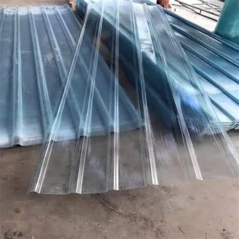 Rectangular Frp Transparent Roofing Sheet Thickness 2 5 Mm At Best