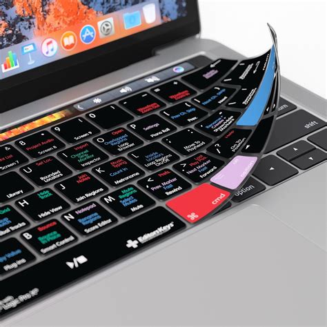 Logic pro keyboard cover for macbook pro with touch bar 13 15 skin ...