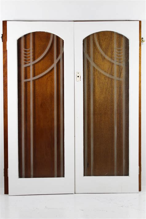 Kew Etched Door Sets Renovators Paradise Period Doors