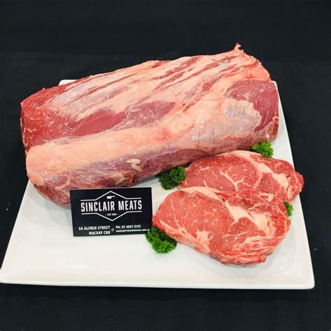 Whole Steer Rib Fillets 3kg To 45kg Sinclair Meats Mackay