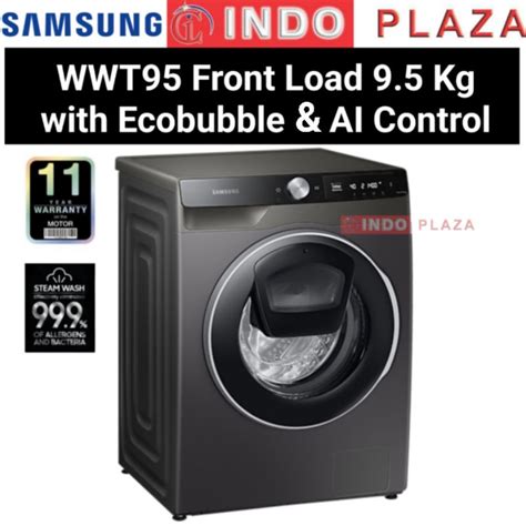 Jual MESIN CUCI SAMSUNG FRONT LOADING WW95T654DLX 9 5 Kg INVERTER ADD