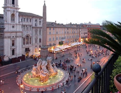 Piazza Navona Una De Las Plazas Más Famosas De Todo El Mundo