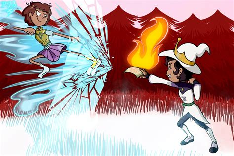 Luz Vs Anne Matchup Artwork By Pittheswordmaster On Deviantart