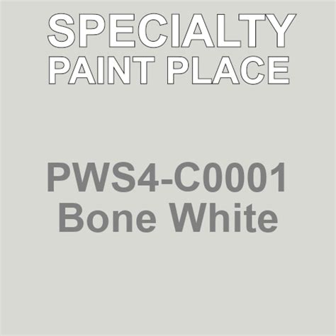 PWS4-C0001 Bone White - Sherwin Williams - Touch-Up Paint - pint