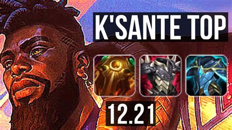 K Sante Vs Nasus Top Legendary Euw Diamond Youtube