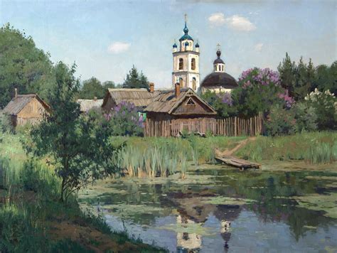 Художник Станислав Брусилов | Landscape art, Russian art, Russian painting