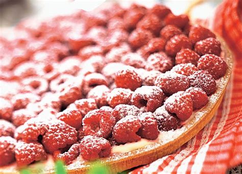 Recette Tarte Aux Framboises Et Mascarpone Marie Claire