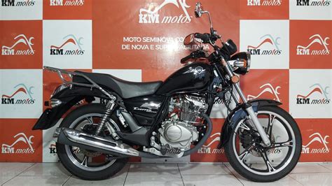 Haojue Chopper Road Cbs Preta Km Motos Sua Loja De Motos