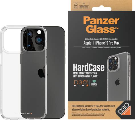 Panzerglass Apple Iphone 15 Pro Max 67 Hardcase Med D3o Se