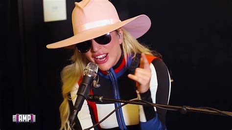 Lady Gaga Perfect Illusion Acoustic Live At Amp Radio 1080p Youtube