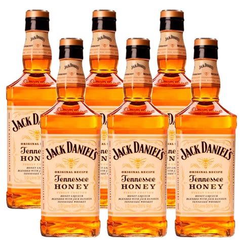 Whisky Jack Daniel S Honey Mel 1 Litro Caixa 06 Unidades Villeni