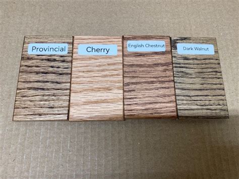 Stain Samples Minwax Stain Samples Birch Red Oak White Oak - Etsy