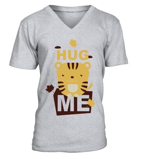 Funny Hug Me T Shirt V Neck T Shirt Unisex Shirts Tshirts T Shirt