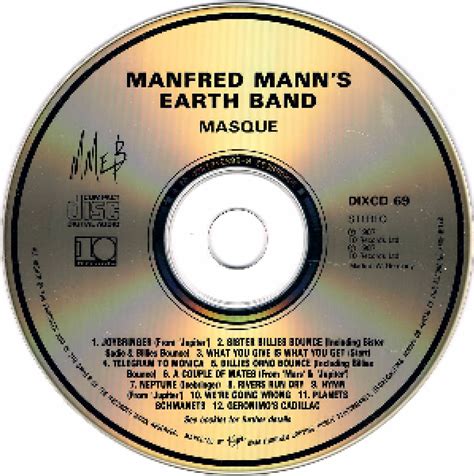 Masque Cd Von Manfred Mann S Earth Band