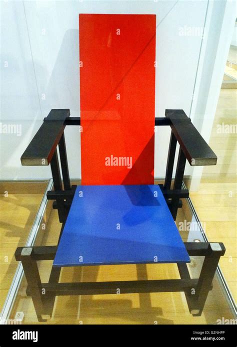 Red And Blue Chair By Gerrit Rietveld 1888 1965 Designed 1919 1923