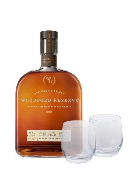 Woodford Reserve Bourbon With Dartington Tumbler Set Buy Online Or