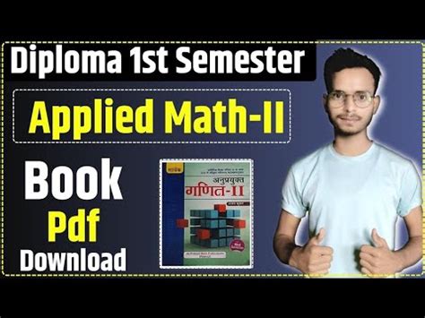 Applied Mathematics Book Polytechnic Nd Semester Hd Print