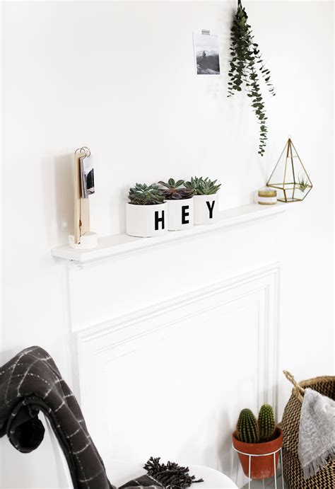 DIY 'Hey' Planters - The Merrythought