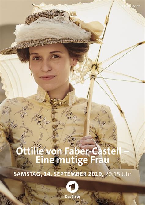 Poster Zum Film Ottilie Von Faber Castell Eine Mutige Frau Bild