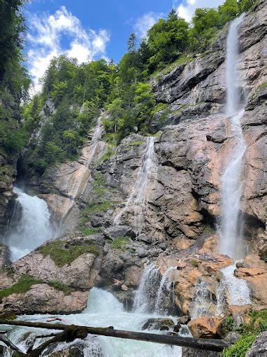 Viewpoint Hallstatt Waterfalls Hallstatt Austria