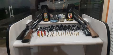 Rocam Apreende Arsenal De Armas De Membros De Fac O No Amazonas