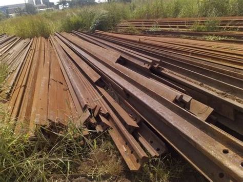 Mild Steel Mm Used Rail Track Scrap For Metal Industry At Rs