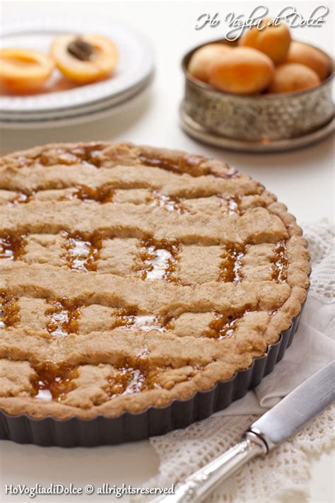 Crostata Con Marmellata Di Albicocche Ricetta Ho Voglia Di Dolce