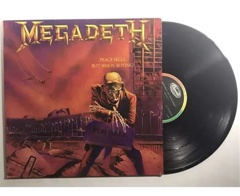 Lp Megadeth Peace Sells But Whos Buying C Encarte Aa Frete Gr Tis