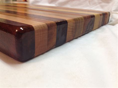 Hand Laid Cutting Board Walnut Sycamore Ash Cherry B By Bradley