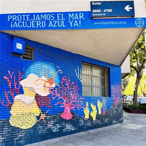 El Mural De Palermo Que Muestra La Riqueza Del Mar Que Est En Peligro