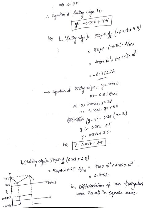 Solved Q1 Figure Q1 Shows Plots Of Two Cycles Of Two Voltages