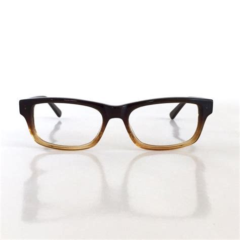 Ombre Wayfarer Reading Glasses Dark Brown Golden Brown Gradient Color Wayfarer Prescription