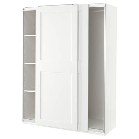 Pax Grimo Riidekapp Valge Valge 150x66x201 Cm Ikea Eesti