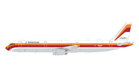 Airbus A321 American PSA Heritage Livery N582UW G2AAL1292 Kiosque