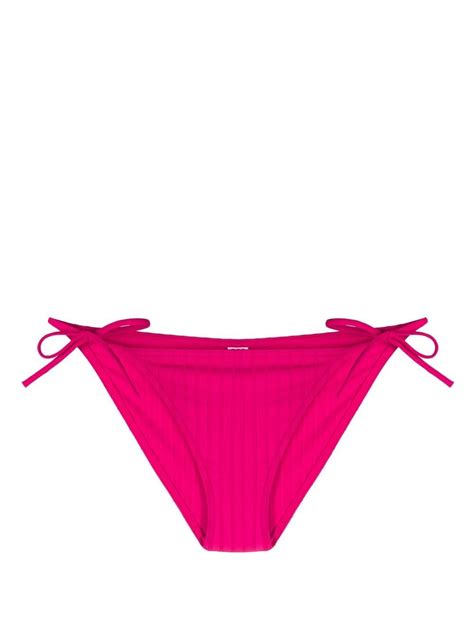 Eres Slip Bikini Con Nodo Laterale Punch Rosa Farfetch It