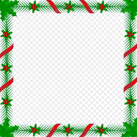 Christmas Border Transparent Vector Png Images Christmas Border Design