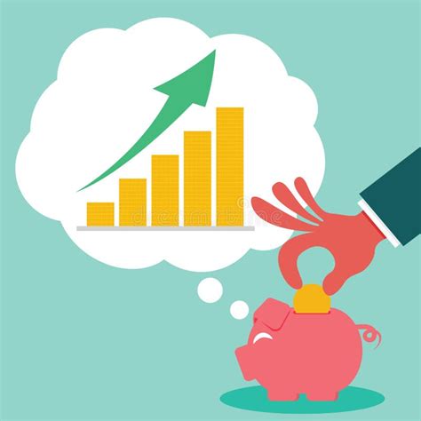 Saving For Money Grow Stock Vector Image Of Financial 42447865