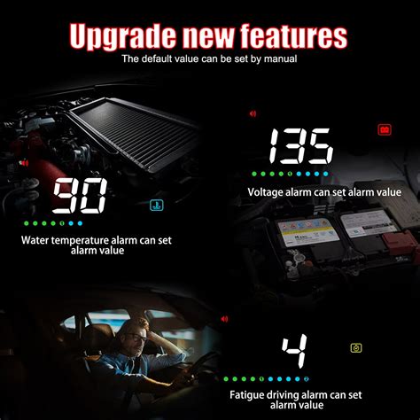 Universal Hud Auto Head Up Display Digitale Snelhe Grandado