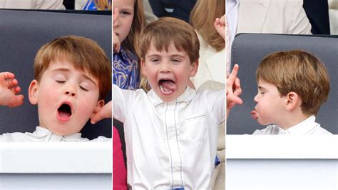 Prince Louis 7 Cheekiest Moments In The Royal Box At The Queens