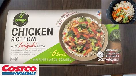 Teriyaki Bowl Teriyaki Sauce Teriyaki Chicken Costco Chicken Chicken Rice Bowls White Meat