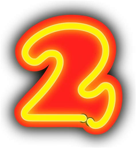 Number 2 Clipart Red Number 2 Red Transparent Free For Download On