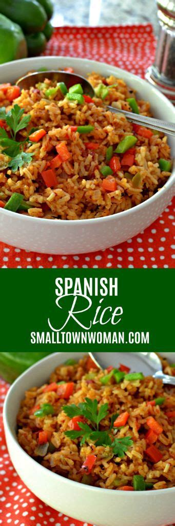 Spanish Rice Recipe A Delicious Amazingly Easy One Skillet Side Recipe Spanish Rice Side